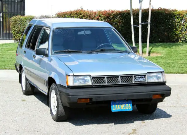 california original, 1988 toyota tercel sr5 4wd, 100% rust free(833)225-4227