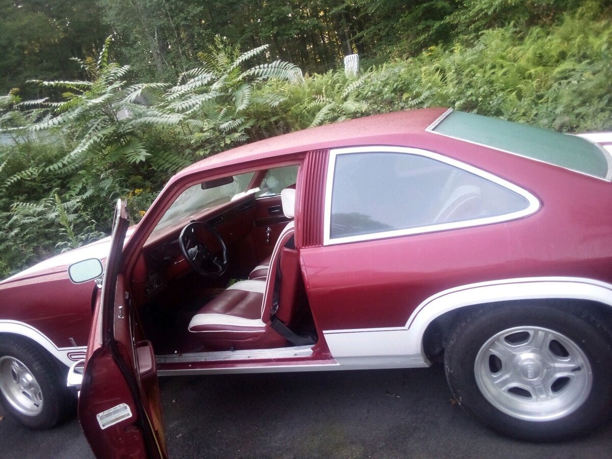 1977 oldsmobile omega sportscar red fwd automatic