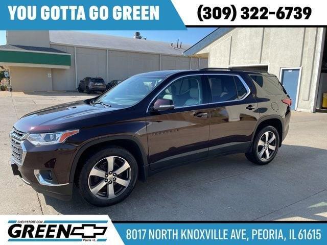 2021 chevrolet traverse lt leather