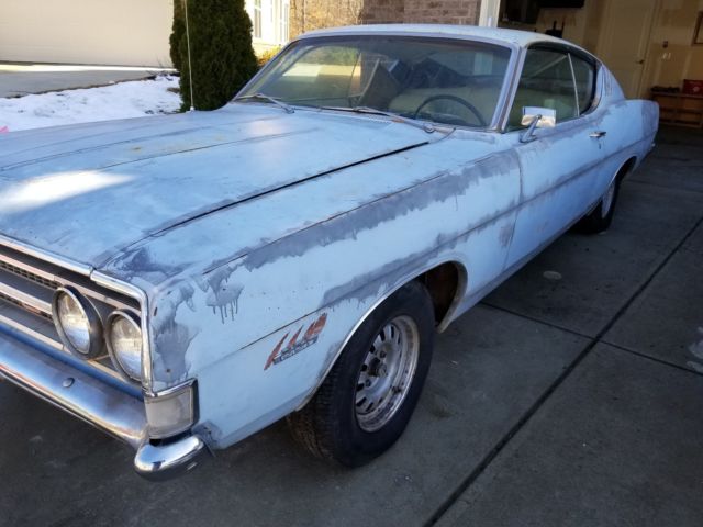 ***no reserve*** 1969 ford torino gt fastback 351 restoration project