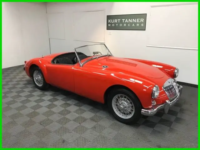 1956 mga 1500 roadster. well-preserved, early car out of 40 years of storage