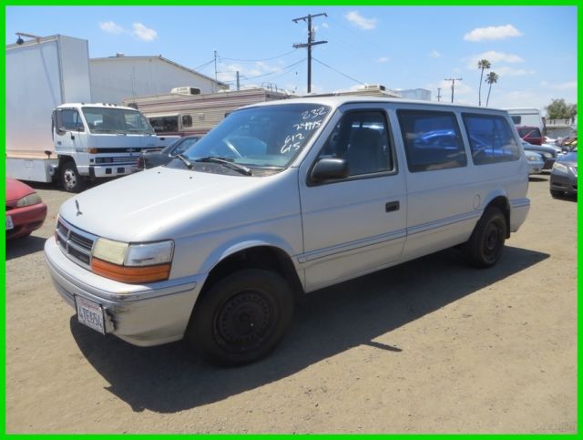 1993 dodge grand caravan used 3l v6 12v automatic minivan/van no reserve