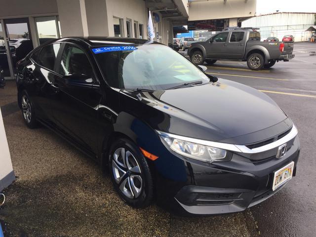 2016 honda civic lx lx 4dr sedan cvt for sale in hilo, hawaii
