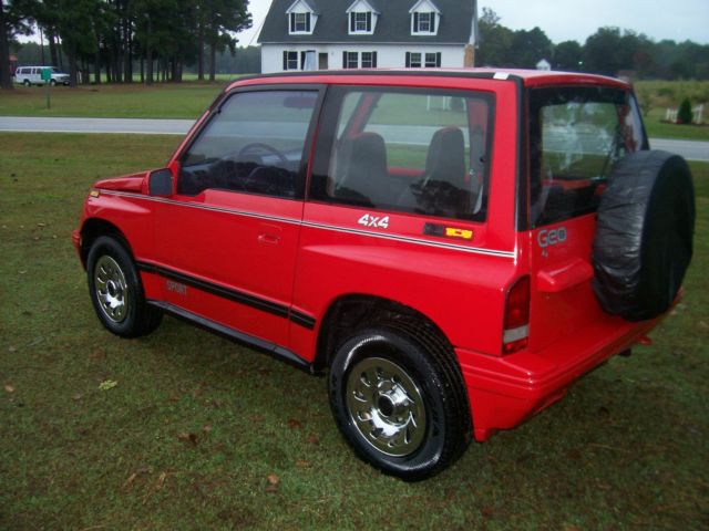 1992 geo tracker 4x4 sidekick suv jeep top towing