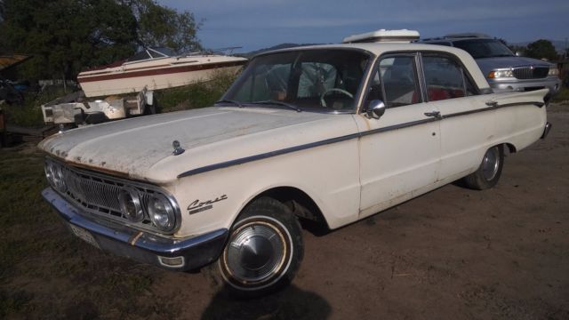 1962 mercury comet custom edition with no rust and perfect interior (calif. car)