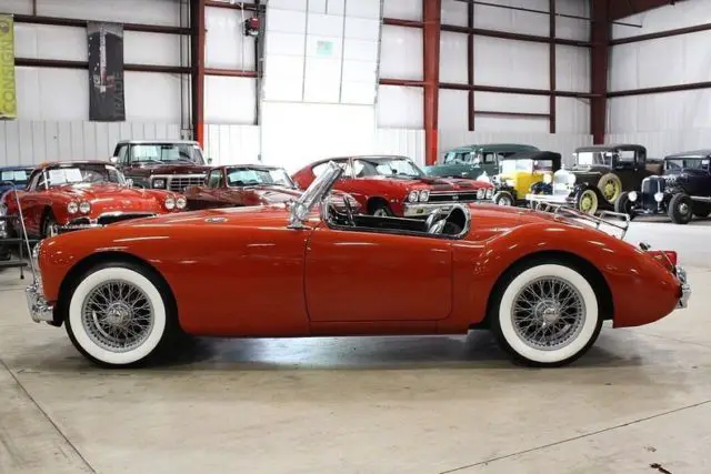1959 mg mga 60495 miles red convertible 1500cc inline 4 manual