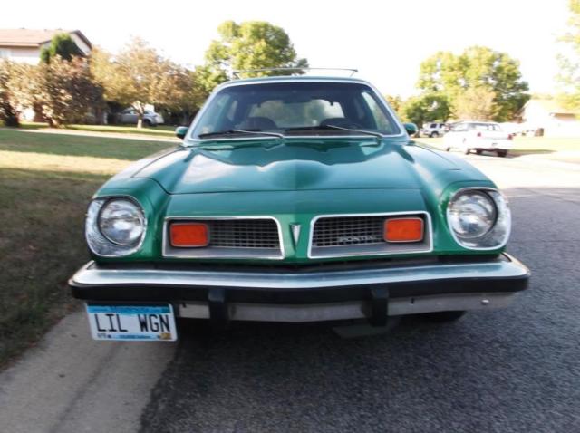 very rare 2-door 1975 pontiac astre safari wagon with upgrade options