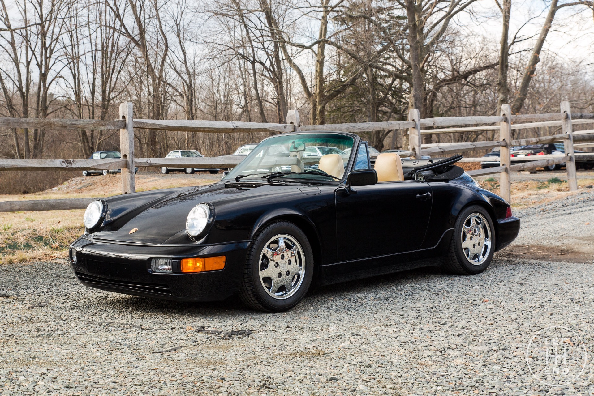 1991 porsche 911 carrera 101,734 miles black convertible