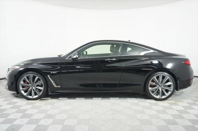 2018 infiniti q60 3.0t red sport 400