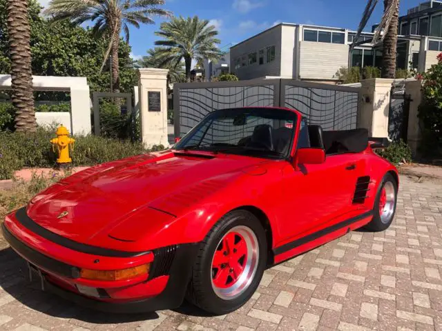 1989 porsche 911 turbo slant nose cabriolet