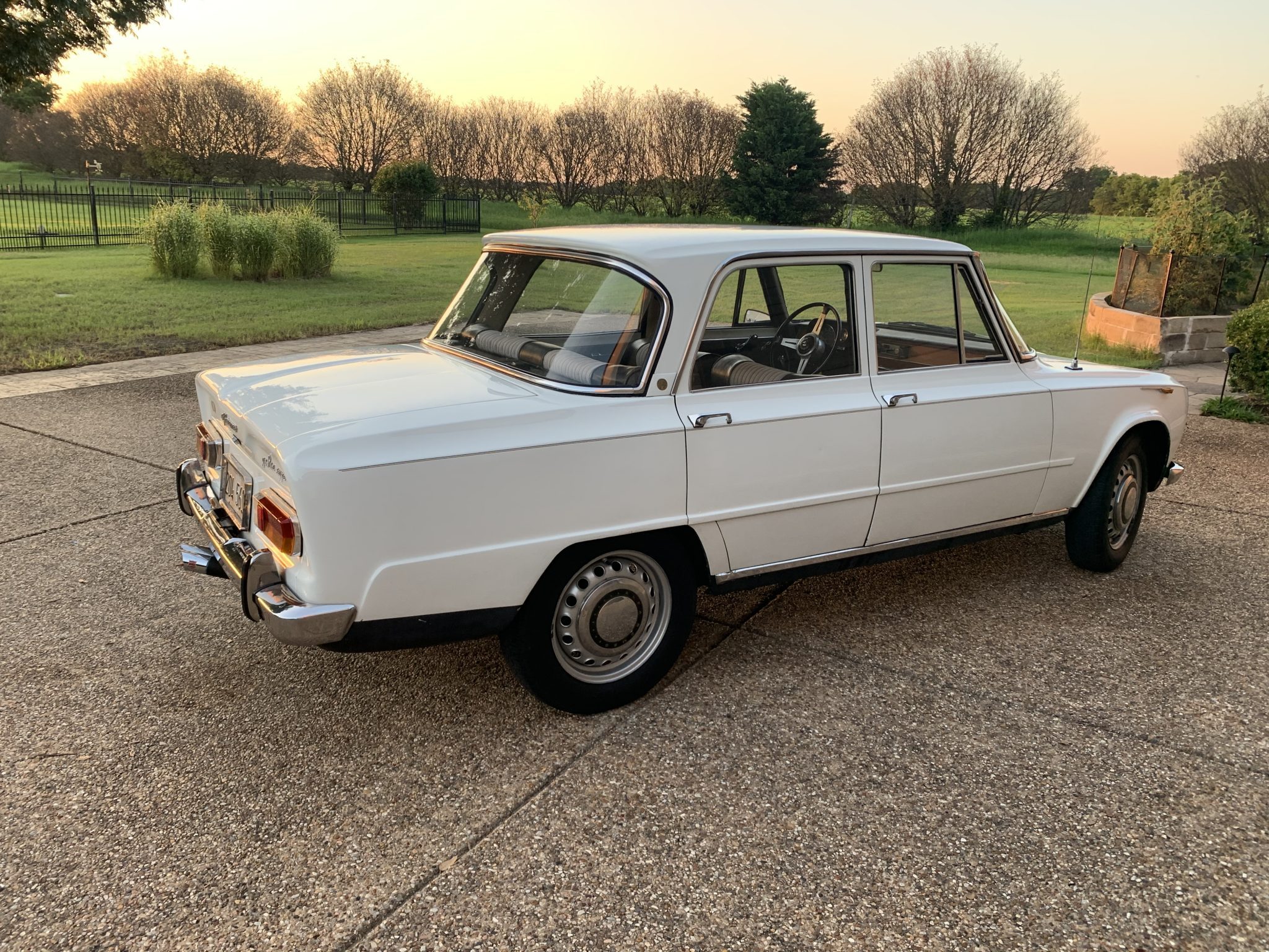 1967 alfa romeo giulia super 2.0l