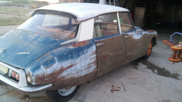 very rare year 1960 citroen id19 project barn find in arizona