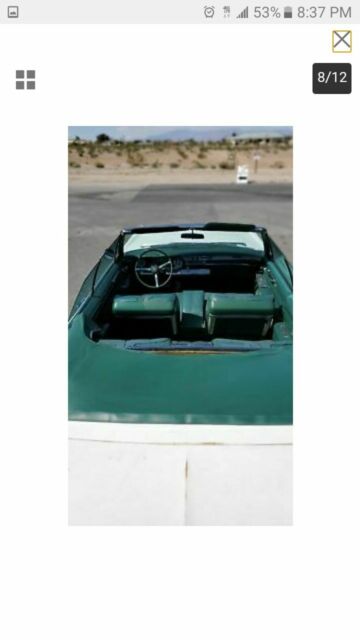 1966 cadillac deville convertible original a/c radio works no reserve