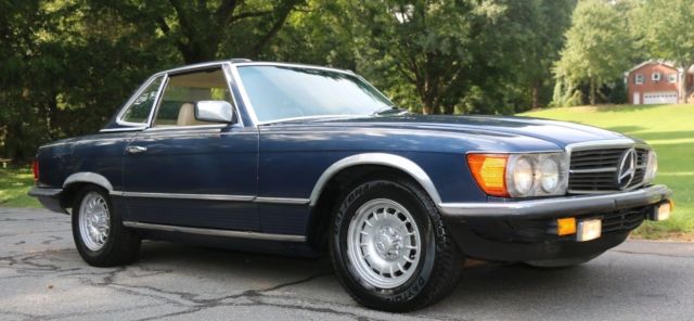 1980 mercedes 450sl (r107) classic cabriolet roadster