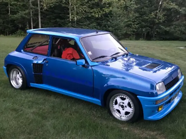 renault 5 alpine turbo, look turbo "1" 1982