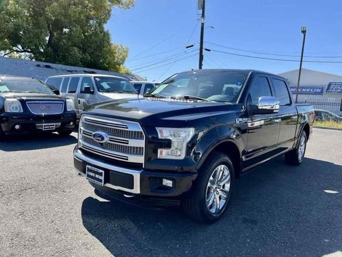 2015 ford f150 supercrew cab platinum pickup 4d 5 1/2 ft in sacramento, california