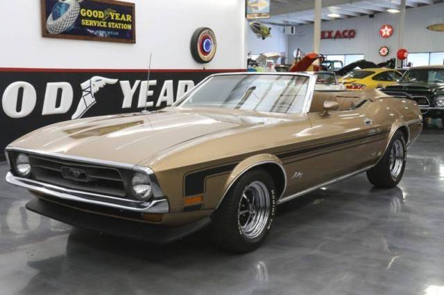 1972 ford mustang 0 brown convertible v8 5.0l automatic