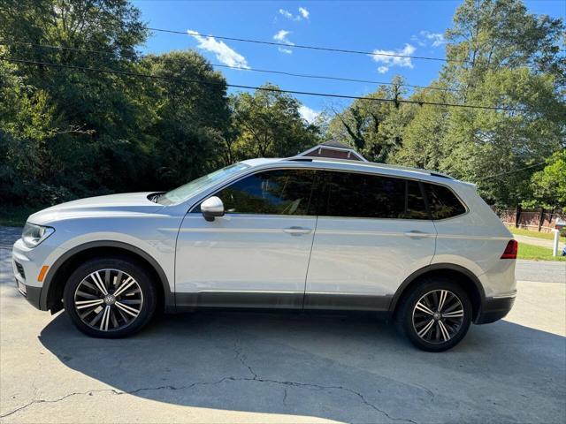 2018 volkswagen tiguan 2.0t sel