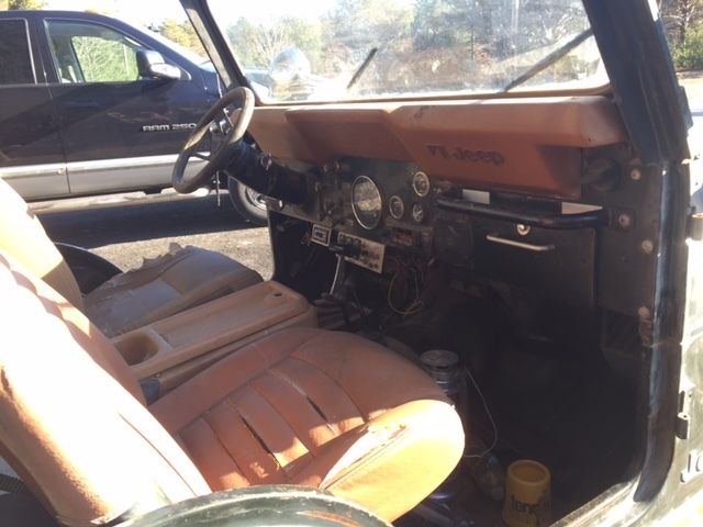 1982 jeep cj5 350 chevy v8, auto desert / barn find nearly rust free!