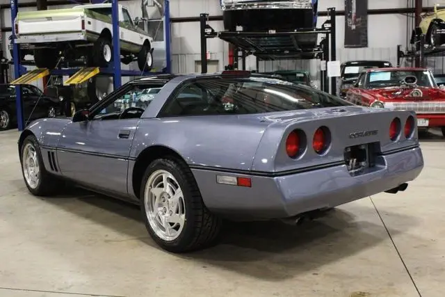 1990 chevrolet corvette 72338 miles blue coupe 5.7l v8 automatic