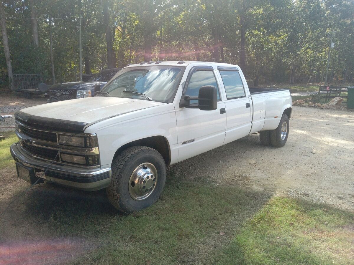 1994 chevrolet c/k pickup 3500 white rwd automatic c3500