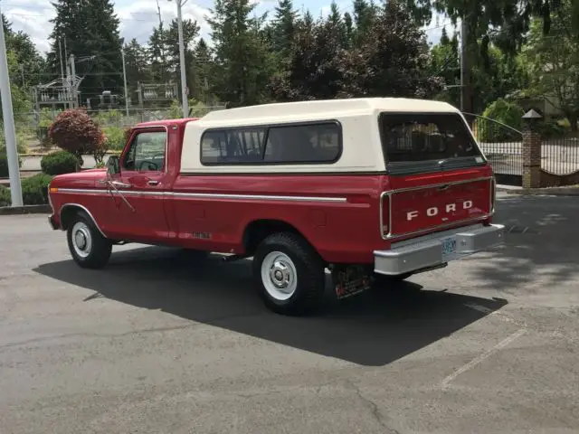 1978 ford f-250 xlt ranger reg cab 2dr auto 400 v8 only 58k orig miles 1-owner