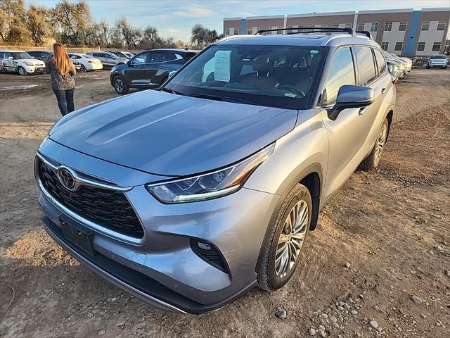2021 toyota highlander platinum