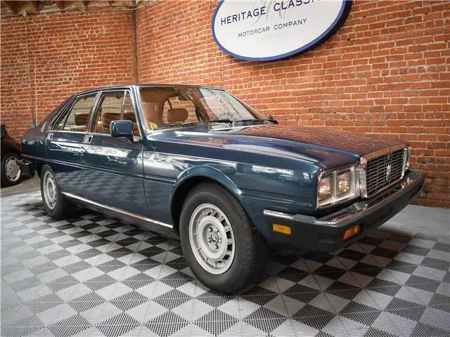 1985 maserati quattroporte, dark aquamarine with 31683 miles available now!