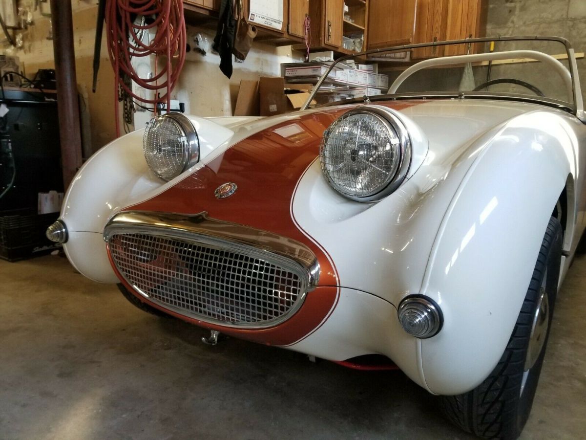 tremendous early bugeye frogeye sprite 1275 supercharged mg powered