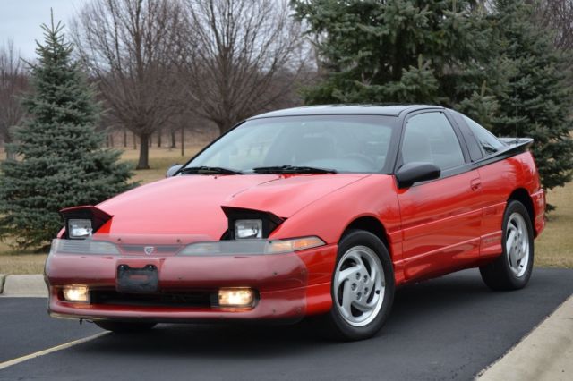 1990 eagle talon tsi awd turbo 5spd 27,464 actual miles showroom condition mint!