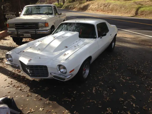 1972 chevy camaro dragster, now pro-street, fresh 496 c.i