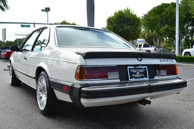1987 bmw 635csi 1-owner original bmw automatic coupe