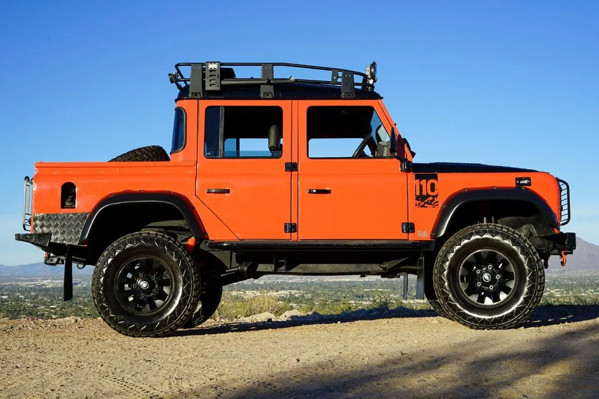 1993 land rover defender 110 double cab (registered/titled/import)