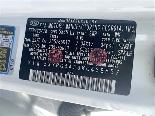 2019 kia sorento