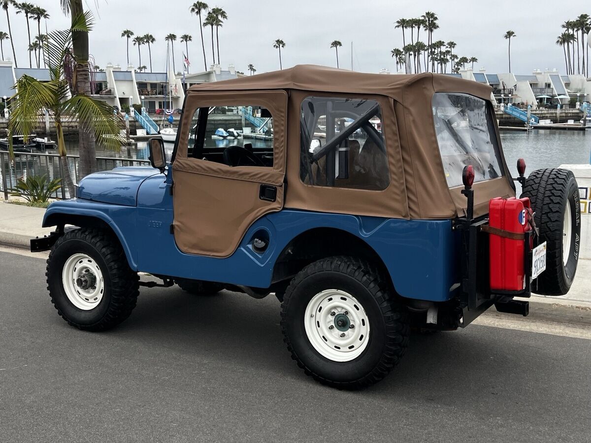 1964 jeep cj 5 suv blue