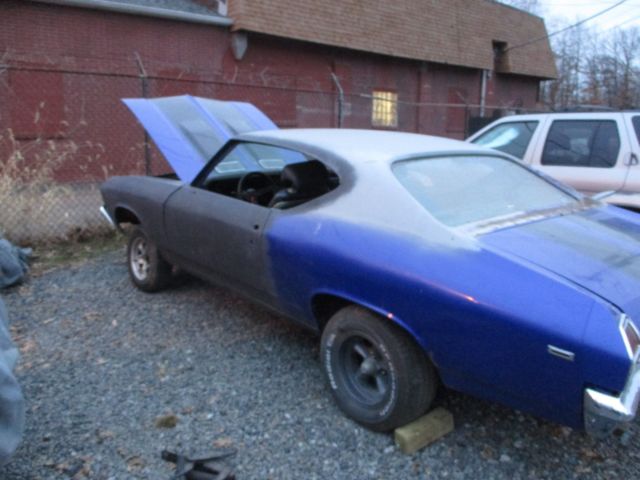 1969 chevelle solid rolling project car