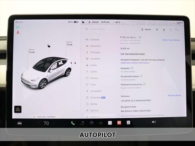 2022 tesla model y long range dual motor all-wheel drive