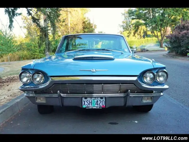 1965 ford thunderbird restored 44k 390 v8 big block tbird mustang falcon