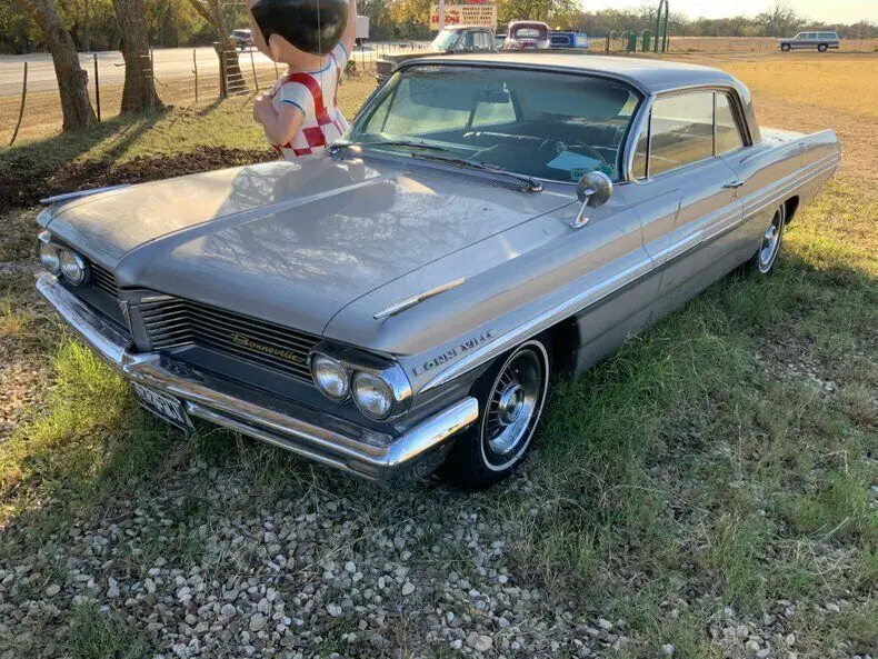 1962 pontiac bonneville project 2dr hardtop ps pb 389 8 lug wheels 41290 miles i