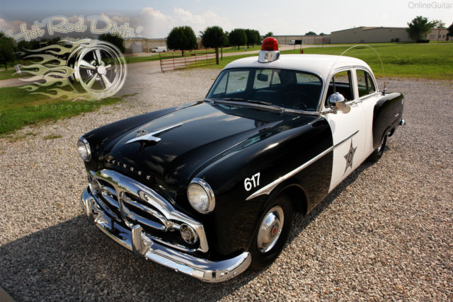 1951 packard police car restored hot rat street rod restored show touring sedan
