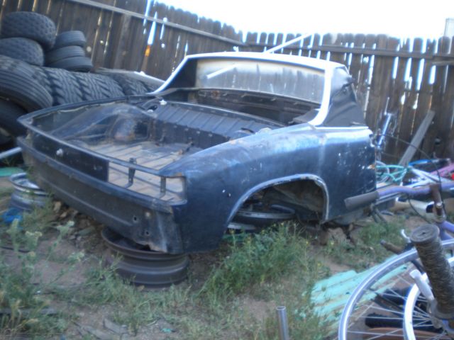porsche 914 1970 1971 1972 rear half shell