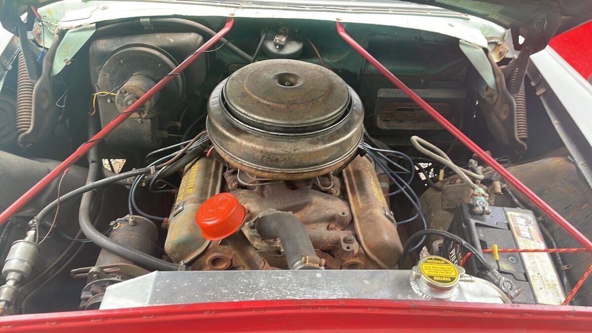 1956 oldsmobile super 88 grey rwd automatic