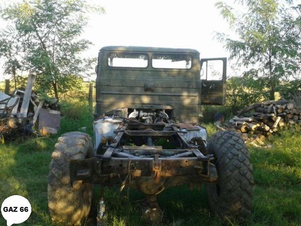 gaz 66 - monster russian military truck