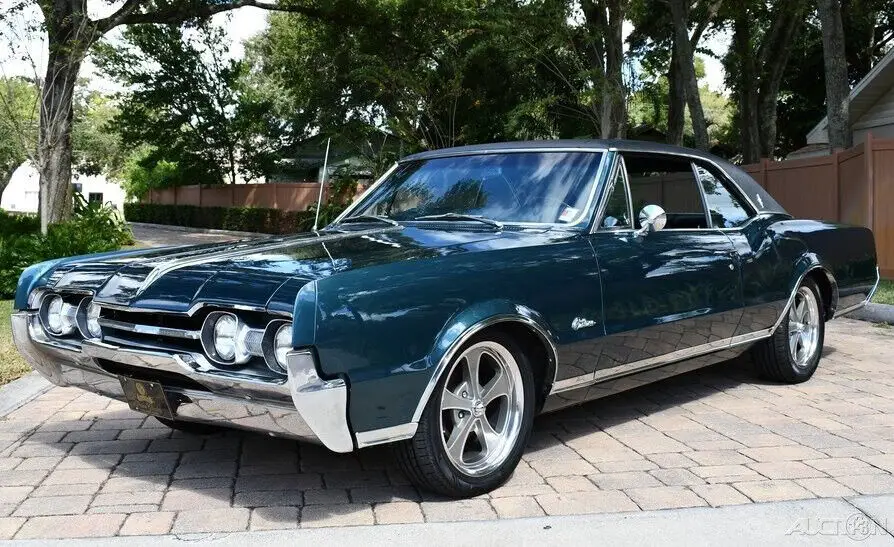 stunning 1967 oldsmobile cutlass supreme 330 v8 power steering & brake riddler's