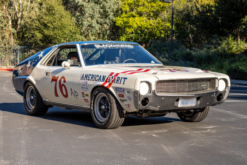 1968 amc amx 390 4-speed race car