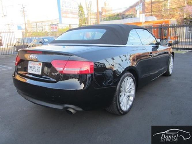 2010 audi a5 convertible black 29,128 mile in los angeles, ca