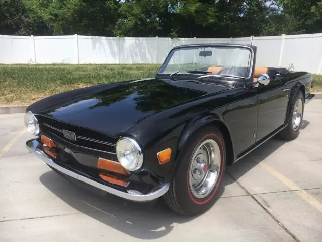 1974 triumph tr6 overdrive roadster full restoration