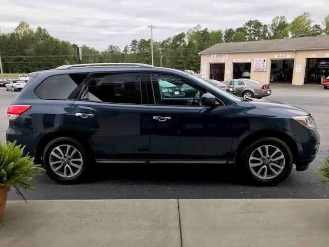 used 2014 nissan pathfinder sv youngsville, nc 27596 for sale in youngsville, north carolina