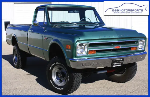 1968 chevrolet c20 4x4 manual 4x4 v8 350ci gasoline