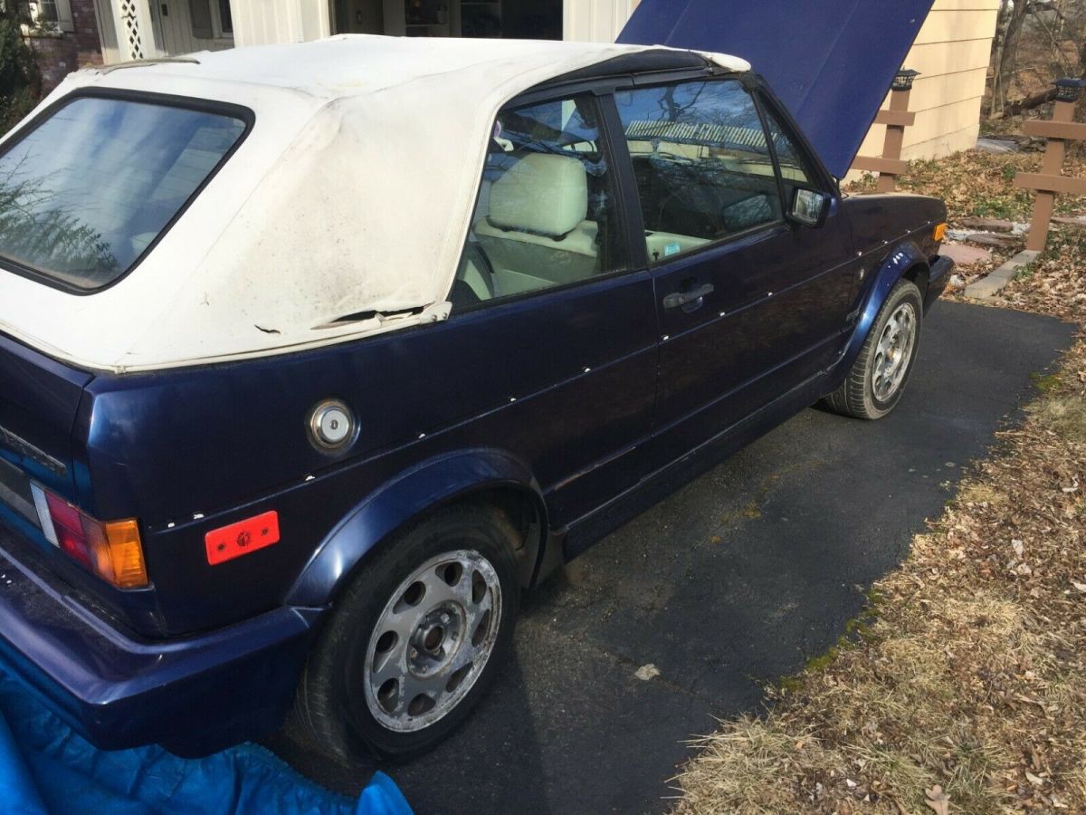 1992 volkswagen cabriolet convertible, wolfsburg edition
